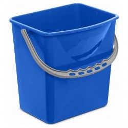 Galeata pentru carucior de curatenie profesional, culoare albastra, 6L