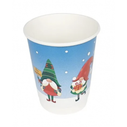 Pahare 8 oz perete dublu XMAS CANDIES 25 buc/ set