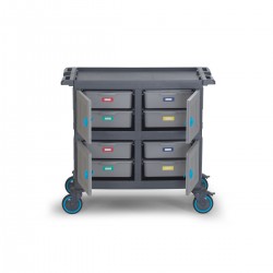 Cărucior medical de curățenie Procart 1271 Cărucior medical de curățenie Procart 1271