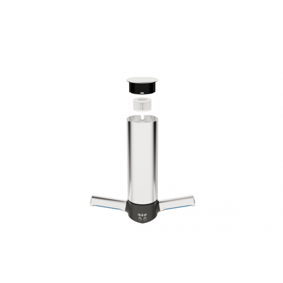 Uscator maini inox 1400W, AQAS