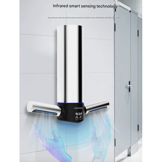 Uscator maini inox 1400W, AQAS