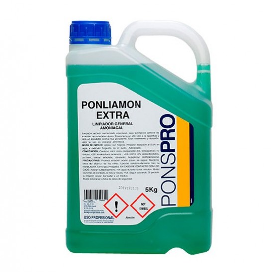 PONLIAMON EXTRA -detergent profesional, concentrat, pentru pardoseli Asevi, 5L
