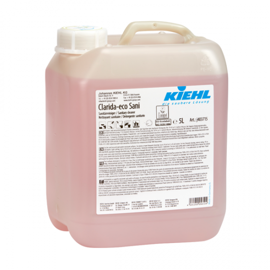 Clarida-eco Sani - Detergent pentru zone sanitare, 5 L, Kiehl Clarida-eco Sani - Detergent pentru zone sanitare, 5 L, Kiehl