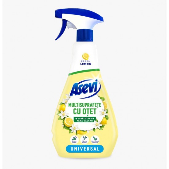 Detergent Asevi Multisuprafețe cu Oțet 750 ml