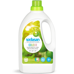 Detergent ecologic lichid pentru rufe albe si colorate 1.5L Sodasan