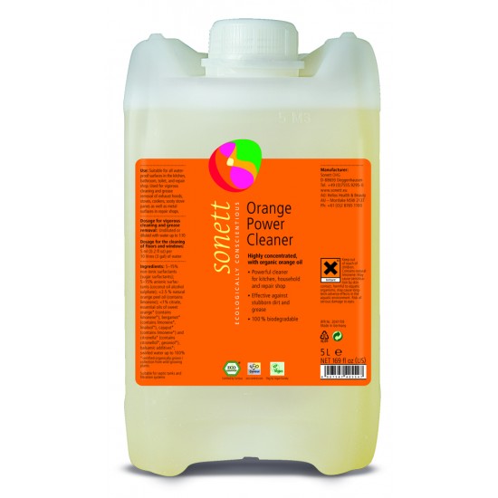 DETERGENT ECOLOGIC UNIVERSAL CONCENTRAT CU ULEI DE PORTOCALE 5L Sonett