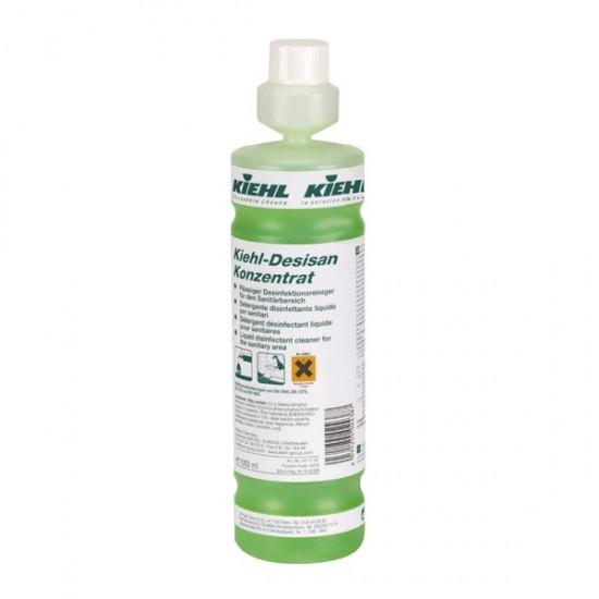 DESISAN CONCENTRAT Manual - Detergent dezinfectant pentru domenii sanitare, 1 L, Kiehl
