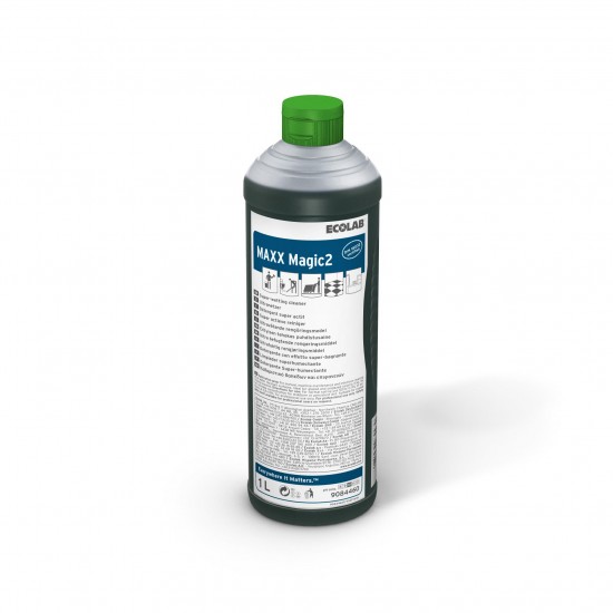 Detergent superumectant universal Manual/Automat de înaltă performanță MAXX2 MAGIC 1L, Ecolab - Ecologic