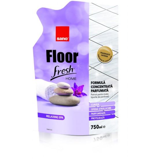 Detergent pardoseli Sano Floor Fresh Home Relaxing Spa 750 ml- rezerva
