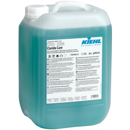 CLARIDA CARE Manual-Detergent de intretinere cu substante de protectie, 10L, Kiehl