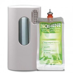 Dozator pentru dezinfectare vas toaleta BioGenius  Dozator pentru dezinfectare vas toaleta BioGenius