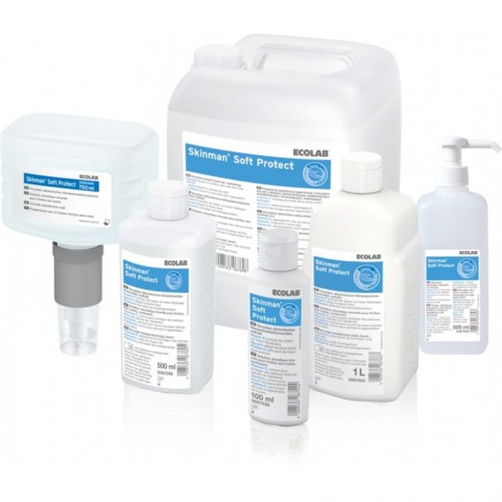 Dezinfectant virucid pentru maini, Skinman Soft Protect, Ecolab, 5 l-Aviz biocid Dezinfectant virucid pentru maini, Skinman Soft Protect, Ecolab, 5 l-Aviz biocid