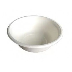 Bol Rotund Unica Folosinta din Trestie de Zahar, Biodegradabil & Compostabil 500ml, set 50 buc