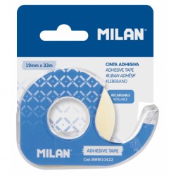 Banda adeziva 19x33 cu suport pe blister milan bwm10422 Banda adeziva 19x33 cu suport pe blister milan bwm10422