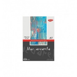 Bloc a3 acuarela 190gr  24 file daco bd319 Bloc a3 acuarela 190gr  24 file daco bd319