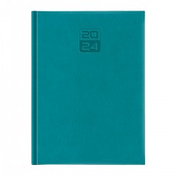 Agenda Dakota, A4, datata, hartie ivory, coperta turcoaz Agenda Dakota, A4, datata, hartie ivory, coperta turcoaz