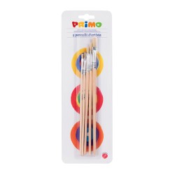 Set  pensule Morocolor Primo, drepte, 5 bucati/set