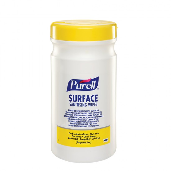 Servetele dezinfectante, Purell Surface, pt suprafete, 200 portii/pachet Servetele dezinfectante, Purell Surface, pt suprafete, 200 portii/pachet