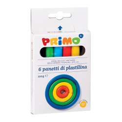 Plastilina Morocolor Primo, 120 g/cutie, 6 culori/cutie Plastilina Morocolor Primo, 120 g/cutie, 6 culori/cutie