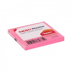 Notite adezive, Noki, 75 x 75 mm, magenta, 100 file/set Notite adezive, Noki, 75 x 75 mm, magenta, 100 file/set