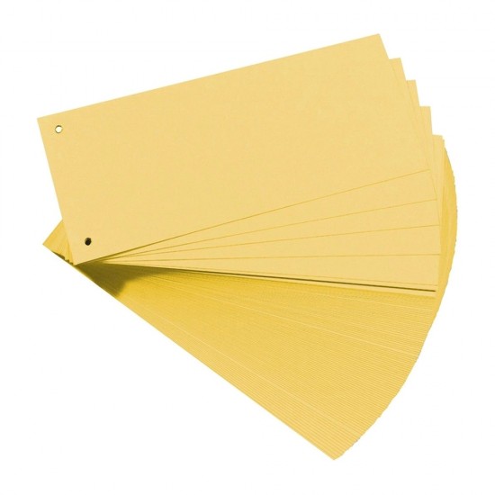 Separatoare Falken, color,  105 x 240 mm, galben