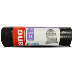 SANO SACI MENAJERI SNUR 35L, NEGRI  SANO SACI MENAJERI SNUR 35L, NEGRI