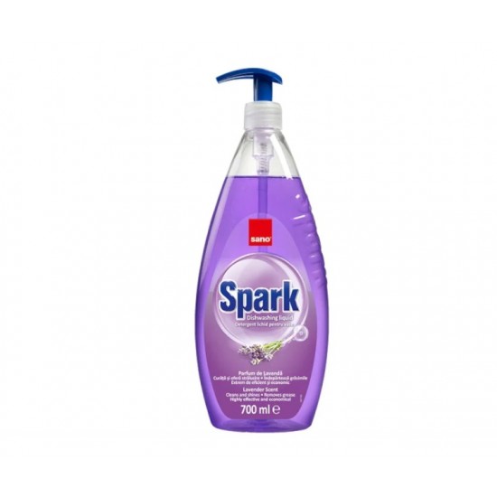 SANO SPARK LAVANDA, 700ml PUMP , detergent vase