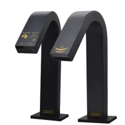 SISTEM 3 IN 1 MONTAJ PE LAVOAR/BLAT NEGRU