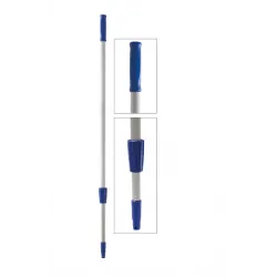 MANER TELESCOPIC ALUMINIU 2 PCS x 1.50 M ( 3 M ), BLUE GRIP MANER TELESCOPIC ALUMINIU 2 PCS x 1.50 M ( 3 M ), BLUE GRIP