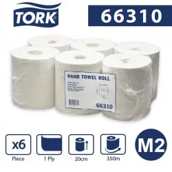 Prosoape din hartie gri, cu derulare centrala, M2, Tork - 350 m Prosoape din hartie gri, cu derulare centrala, M2, Tork - 350 m