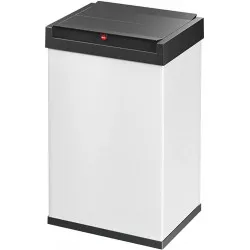 Cos de gunoi Big-Box Swing, L 40, 35L, alb, Hailo-Gemania