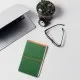 Notes Switch, piele, A5, liniat + matematica, verde/portocaliu Notes Switch, piele, A5, liniat + matematica, verde/portocaliu