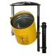 Cos stradal pentru deseuri animale, Galben, Metal, 20 L Cos stradal pentru deseuri animale, Galben, Metal, 20 L