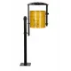 Cos stradal pentru deseuri animale, Galben, Metal, 20 L Cos stradal pentru deseuri animale, Galben, Metal, 20 L