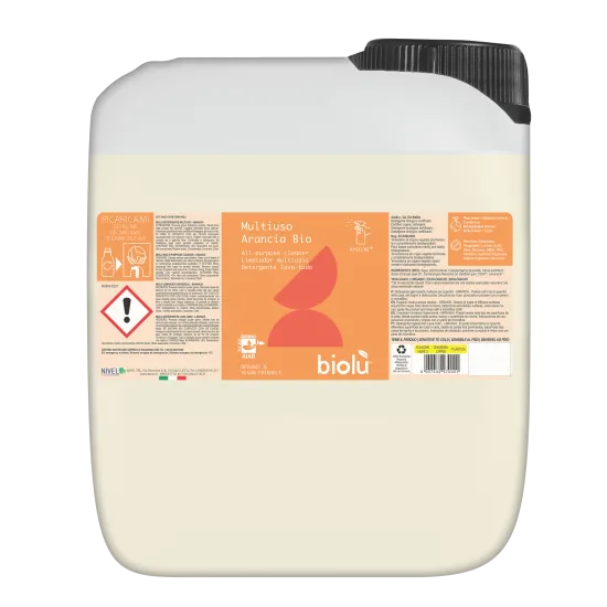 Biolu detergent ecologic universal cu ulei de portocale 5L Biolu detergent ecologic universal cu ulei de portocale 5L