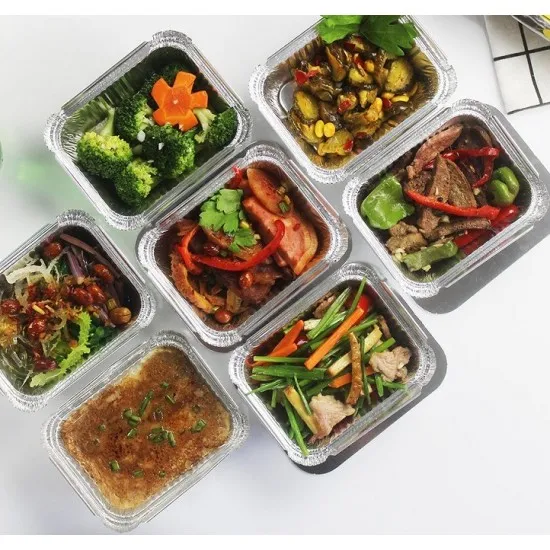 Caserole din aluminiu 350 ml, 100 buc/set Caserole din aluminiu 350 ml, 100 buc/set