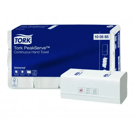 Prosopul de hartie Tork PeakServe Continuous, 410 buc/pach, 1 str