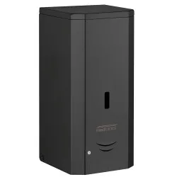 Dozator cu senzor pentru sapun lichid, cu conectare la 220V, negru, 1L, Mediclinics