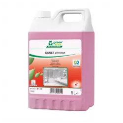 Detergent ecologic concentrat spatii sanitare SANET Zitrotan, 5L