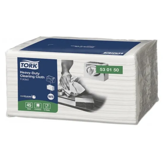 Lavete ultra-rezistente pentru curățare Tork, 45 buc. / pachet