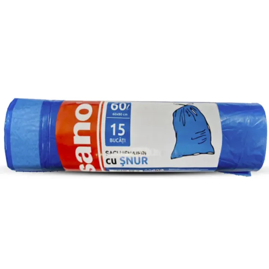 SANO SACI MENAJERI SNUR 60L, ALBASTRI